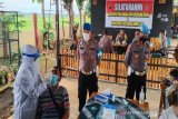 Belasan wartawan Pekalongan tes cepat antigen