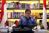 Menko Perekonomian Airlangga tegaskan PSBB bukan melarang hanya batasi kegiatan