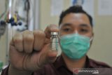 Vaksin Covid-19 untuk tenaga kesehatan lingkungan Mapolda Sumsel
