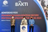 Kominfo tandatangani kontrak payung penyediaan BTS 4G pada 2021