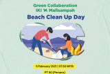 PT IKI gandeng MallSampah bersihkan pantai dan sisa material kapal