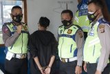 Satlantas Polresta Bandarlampung tangkap pengendara bawa sabu