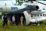 Sempat mendarat darurat di Nimbokrang, helikopter MI-8MTV-I kembali ke Doyo