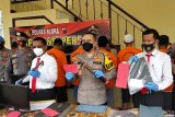 Tiga pelaku pencurian di lima tempatdi Blora ditamgkap