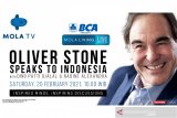 Sineas Oliver Stone akan berbincang soal sinema di Mola TV