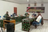 Kodim 1702 Jayawijaya bersama pejabat daerah ikuti rakornis TMMD secara virtual