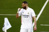 Zidane dipastikan tidak mainkan Karim Benzema lawan Atalanta