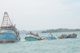 KKP-Kejaksaan eksekusi penenggelaman  10 kapal pencuri ikan