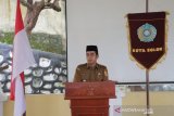 Wawako Solok pimpin apel gabungan Satpol PP, Damkar, Satpam dan Linmas