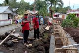 Minanga Satu berbenah, DanDes tahap Satu bangun drainase