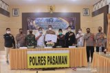 Polres Pasaman adakan pencanangan pembangunan zona integritas menuju WBK