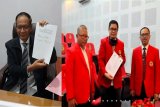 Penandatangan kerja sama antara Fakultas Hukum Universitas Pancasila dan FISIP Universitas Hasunudin