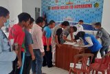 BNN gelar tes urine narapidana Rutan Lampung Utara