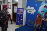 Lantamal VIII vaksinasi keluarga dan purnawirawan