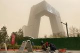 Badai pasir landa 15 wilayah di China, 560 juta warga terdampak