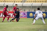 Laga Persela menghadapi Persik Kediri berakhir seri 2-2