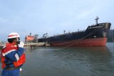 Pertamina Cilacap lakukan pengiriman perdana Pertalite melalui jalur laut