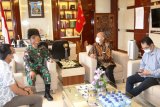 Pangdam XVII/Cenderawasih terima kunjungan Direktur pemberitaan Tribunnews