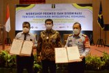 Kemenkumham Sulsel dan UNM menandatangani MoU penguatan KI