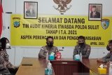 Itwasda Polda Sulawesi Utara audit kinerja Polres Sangihe