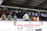 Pangdam XIII/Merdeka hadiri Apel Kesiapsiagaan Penanggulangan Bencana TA 2021