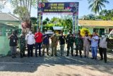 Satgas TNI dampingi tim BNPP tinjau Pos PLBN di Waris Keerom