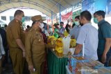 Wagub Sulteng:  Pedagang-pembeli di pasar murah disiplin prokes