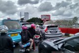 Warga di batas Kota Makassar mudik lebih awal