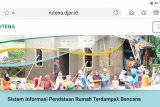 Kementerian PUPR terapkan sistem pendataan rumah terdampak bencana alam