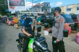 Polsek Pujut rutin gelar operasi yustisi di Pasar Tradisional Sengkol