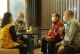 Kakanwil Kemenkumham Sulsel temui Kepala BKN IV Makassar bahas SKD Catar Poltekim-Poltekip