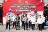 Kapolri bersama Panglima tinjau vaksinasi di Grobogan