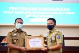 Pemprov Sulsel raih penghargaan provinsi ketahanan pangan terbaik