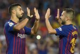 Jordi Alba kritik Barca karena lepas Luis Suarez ke Atletico