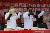 Kemenkumham berkontribusi dalam upaya gagalkan peredaran 1,129 ton sabu-sabu