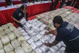 Pengungkapan sabu 1,129 ton