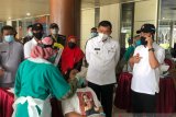Cegah COVID-19 Delta, Diskes Riau rapid ulang penumpang di Bandara SSK II