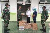TNI beri tambahan asupan gizi untuk nakes RSUD Boven Digoel