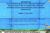 DPR dan pemerintah sepakat bahas usulan perluasan otonomi khusus Papua