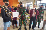 Kodim 1702 Jayawijaya salurkan bantuan Pangdam untuk pengungsi Yalimo