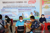 Lanud Silas Papare Jayapura lakukan vaksinasi 3.227 warga
