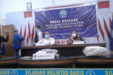 BNNP Sulut bersama Bea Cukai ungkap jaringan narkotika ganja lintas daerah