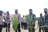 Kapolda Sulut letakkan batu pertama pembangunan mako Polres Bolmong-Bolmut