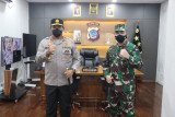 Pangdam XIII /Merdeka kunjungi Polda Sulut jalin hubungan erat