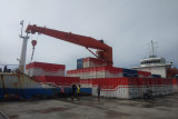 Muatan tol laut Pelabuhan Depapre Jayapura meningkat meskipun pandemi