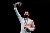 Cetak sejarah Szilagyi atlet anggar pertama sabet emas tiga Olimpiade berturut-turut