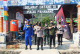 Polda Lampung gelar vaksinasi di Pulau Pahawang