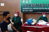 LDII Palembang gelar vaksinasi massal bantu pemerintah tangani COVID-19