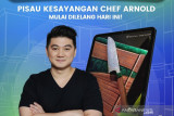 Pisau kesayangan Chef Arnold dilelang