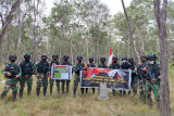 Satgas TNI pastikan patok batas negara di perbatasan RI-PNG terjaga aman
